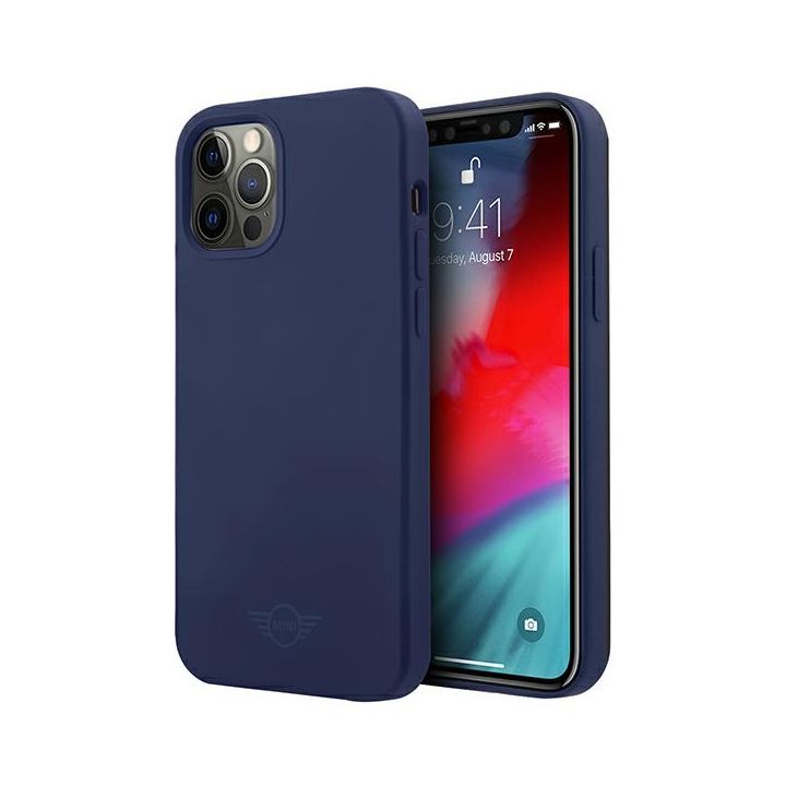 Mini MIHCP12LSLTNA iPhone 12 Pro Max6,7" granatowy/navy hard case Silicone Tone On Tone na NearMe.pl