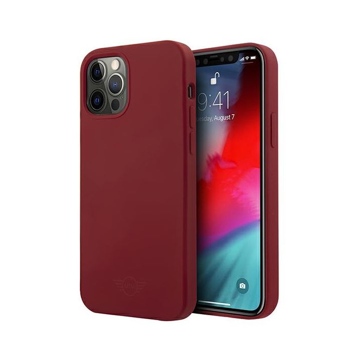 Mini MIHCP12MSLTRE iPhone 12/12 Pro 6,1"czerwony/red hard case Silicone Tone On Tone na NearMe.pl