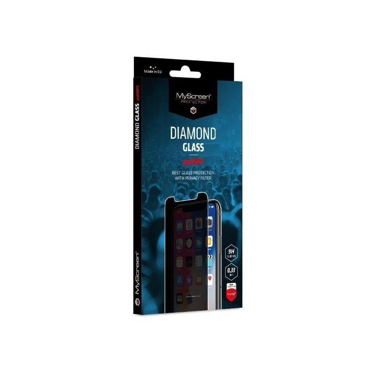 MS AntiSPY Diamond Glass iPhone 13 ProMax 6,7" Szkło Hartowane na NearMe.pl