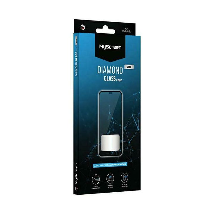 Szkło hartowane MyScreen Diamond Glass   Edge Lite FG do Honor 200 Lite 5G czarny na NearMe.pl