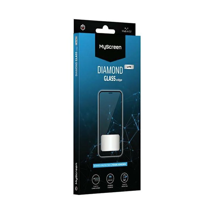 Szkło hartowane MyScreen Diamond Glass   Edge Lite FG do Apple iPhone 17 czarny na NearMe.pl