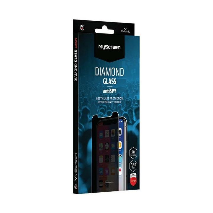 Szkło prywatyzujące MyScreen AntiSPY     Diamond Glass do Apple iPhone 17 na NearMe.pl