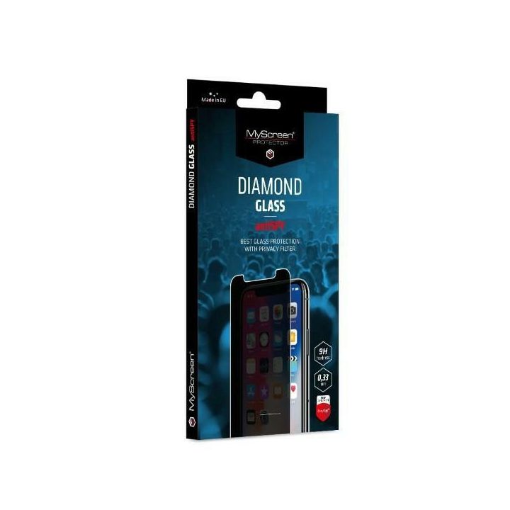 MS AntiSPY Diamond Glass iPhone 14/13/13 Pro Szkło hartowane na NearMe.pl
