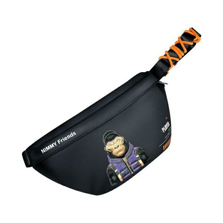 Nimmy Nerka na ramię czarny/black        Crossbody Cool&Cute 2.0 Gorilla na NearMe.pl