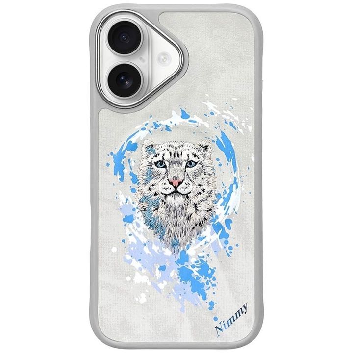 Etui Nimmy Pantera MagSafe do iPhone 16  jasnoszary na NearMe.pl