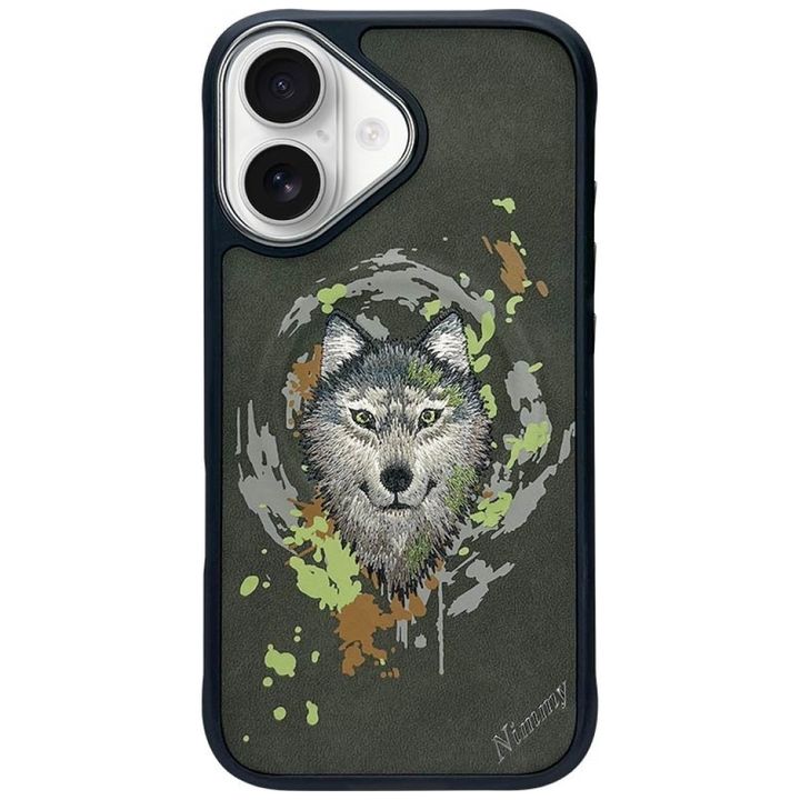 Etui Nimmy Wilk MagSafe do iPhone 16     ciemnoszary na NearMe.pl