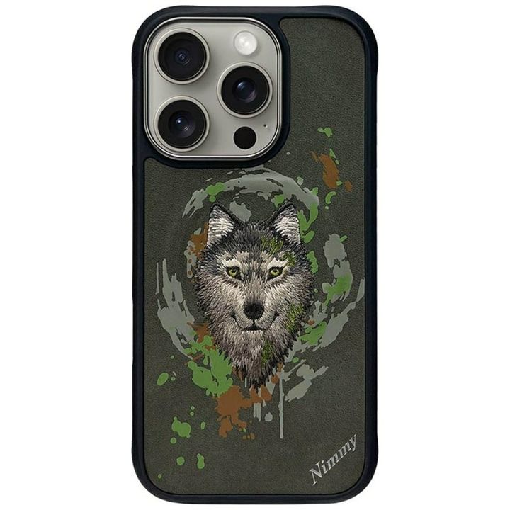 Etui Nimmy Wilk MagSafe do iPhone 16 Pro Max ciemnoszary na NearMe.pl