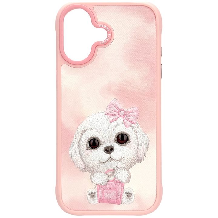 Etui Nimmy Big Eyed Pet 2.0 Dog do       iPhone 17 różowy na NearMe.pl