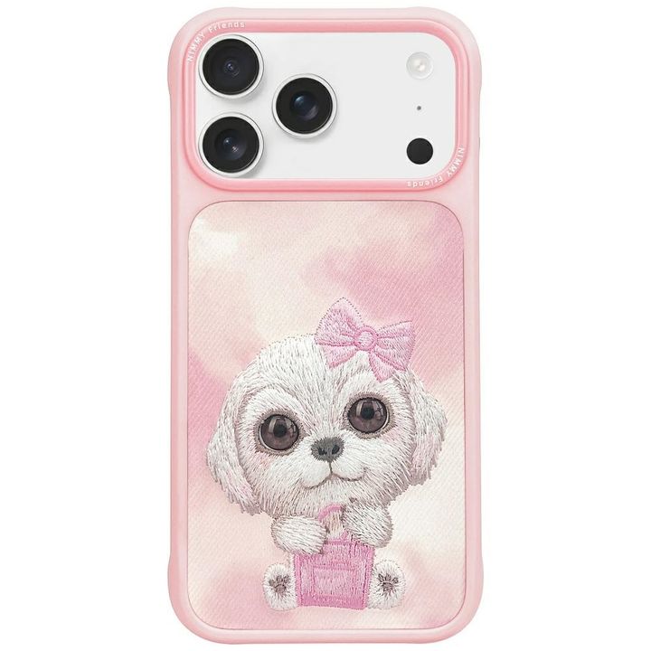 Etui Nimmy Big Eyed Pet 2.0 Dog do       iPhone 17 Pro Max różowy na NearMe.pl
