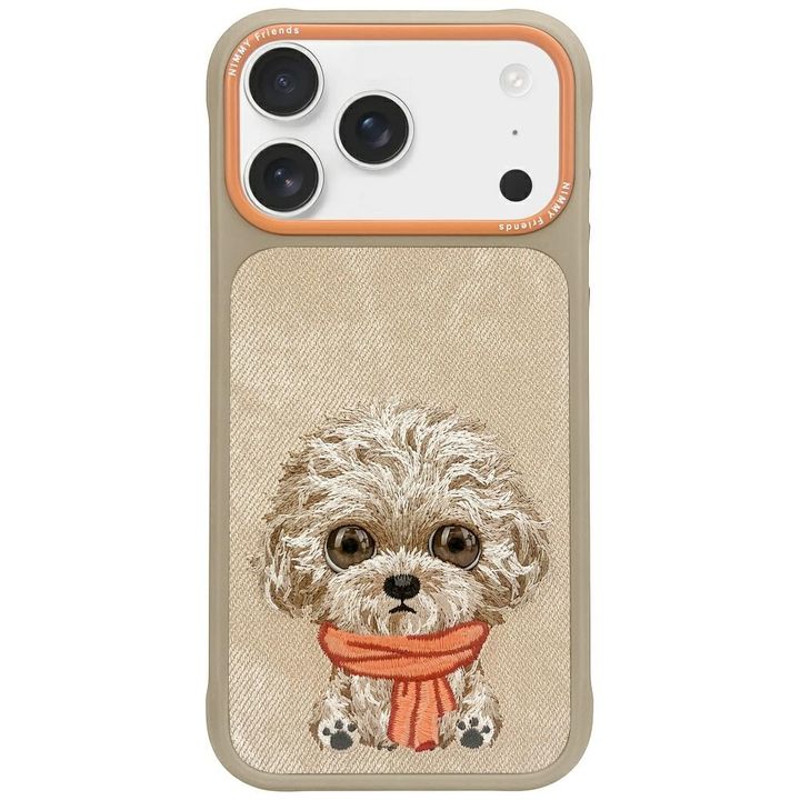 Etui Nimmy Big Eyed Pet 2.0 Dog do       iPhone 17 Pro Max beżowy na NearMe.pl