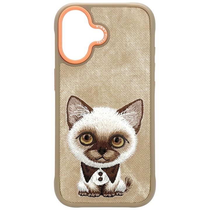 Etui Nimmy Big Eyed Pet 2.0 Cat do       iPhone 17 beżowy na NearMe.pl
