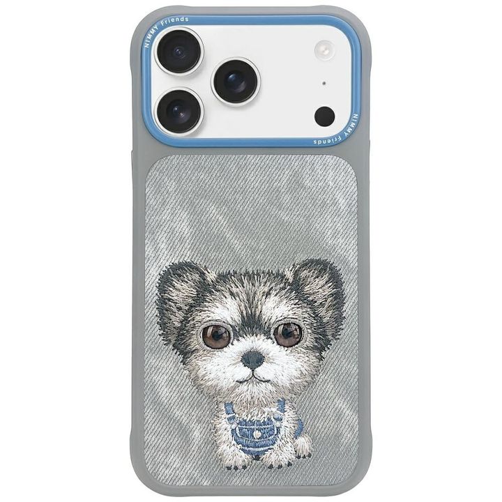 Etui Nimmy Big Eyed Pet 2.0 Dog do       iPhone 17 Pro szary na NearMe.pl