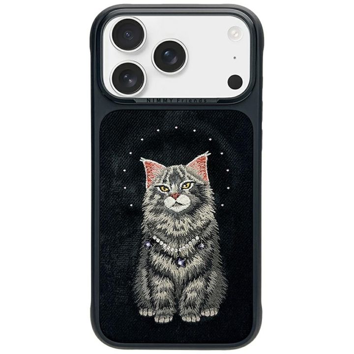Etui Nimmy Lucky Fashion Cat MagSafe do  iPhone 17 Pro czarny na NearMe.pl