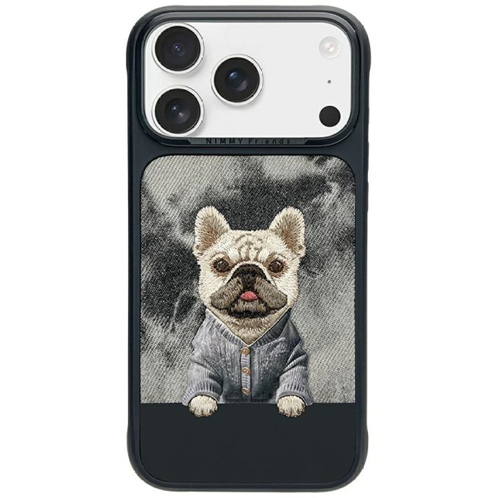 Etui Nimmy Gentle Pets Series Dog        MagSafe do iPhone 17 Pro czarny na NearMe.pl