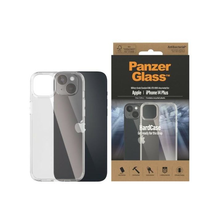 PanzerGlass HardCase iPhone 14 Plus / 15Plus 6.7" Antibacterial Military grade transparent 0403 na NearMe.pl
