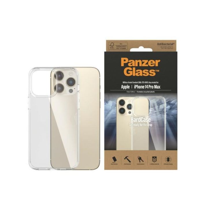 PanzerGlass HardCase iPhone 14 Pro Max6,7" Antibacterial Military grade transparent 0404 na NearMe.pl