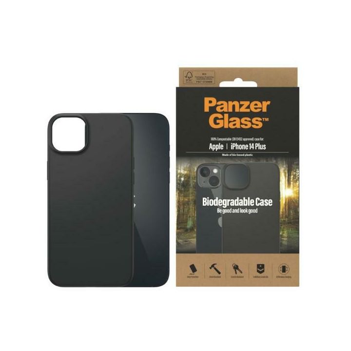 PanzerGlass Biodegradable Case iPhone14 Plus / 15 Plus 6,7" czarny/black 0419 na NearMe.pl