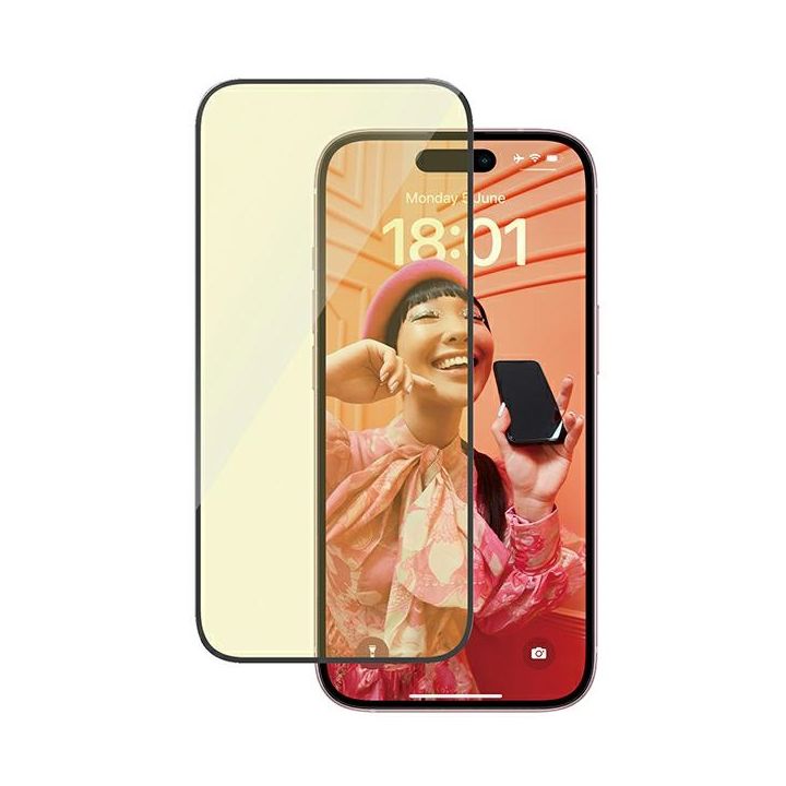 PanzerGlass Ultra-Wide Fit iPhone 156.1" 2in1 Screen Protection Anti-reflective+Anti-Blue Easy Aligner Included 2813 na NearMe.pl