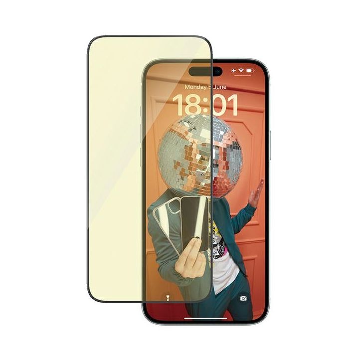 PanzerGlass Ultra-Wide Fit iPhone 15Plus 6.7" 2in1 Screen Protection Anti-reflective+Anti-Blue Easy Aligner Included 2815 na NearMe.pl