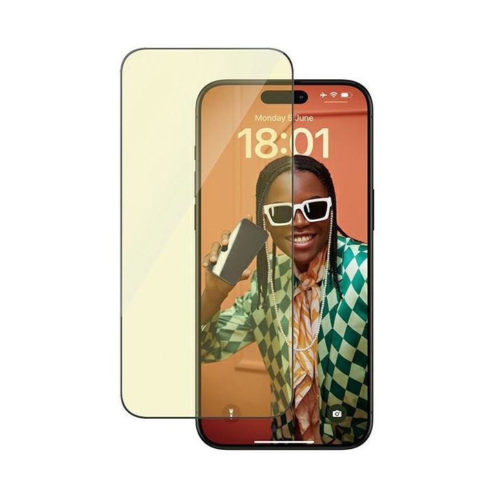 PanzerGlass Ultra-Wide Fit iPhone 15 ProMax 6.7" 2in1 Screen Protection Anti-reflective+Anti-Blue Easy Aligner Included 2816 na NearMe.pl