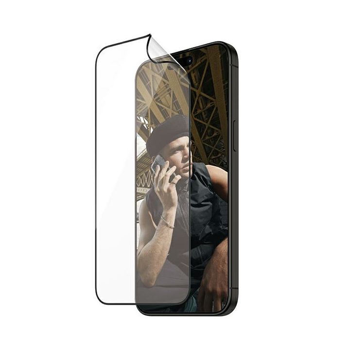 PanzerGlass Matrix D3O UWF iPhone 15 Pro6.1" Ultra-Wide-Fit rPET Screen Protection Easy Aligner Included 2818 hybryda na NearMe.pl