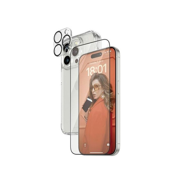 PanzerGlass Bundle 3in1 iPhone 15 ProMax 6.7" D3O Hardcase + Screen Protector UWF+ Lens 1137+1175+2812 na NearMe.pl