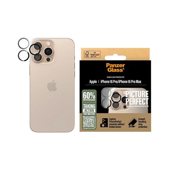 PanzerGlass PicturePerfect LensProtector iPhone 16 Pro 6.3" / 16 Pro Max 6.9" 1280 na NearMe.pl
