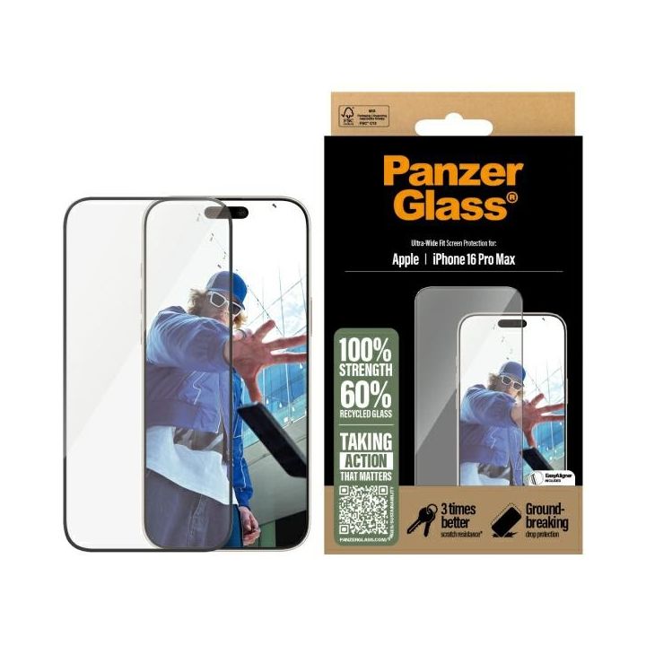 PanzerGlass Screen Protector iPhone 16Pro Max 6.9" Ultra-Wide Fit 2864 na NearMe.pl