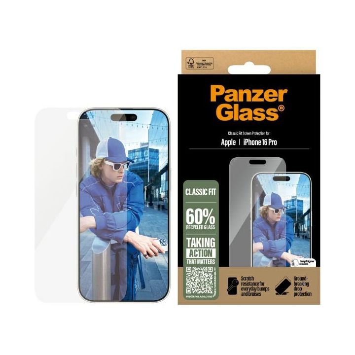 PanzerGlass Screen Protector iPhone 16Pro 6.3" Classic Fit 2874 na NearMe.pl