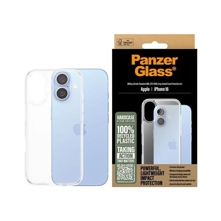PanzerGlass HardCase iPhone 16 6.1"przezroczysty/transparent 1287 na NearMe.pl