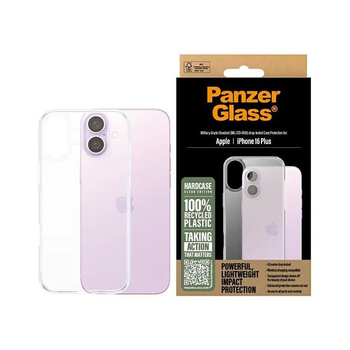 PanzerGlass HardCase iPhone 16 Plus 6.7"przezroczysty/transparent 1289 na NearMe.pl