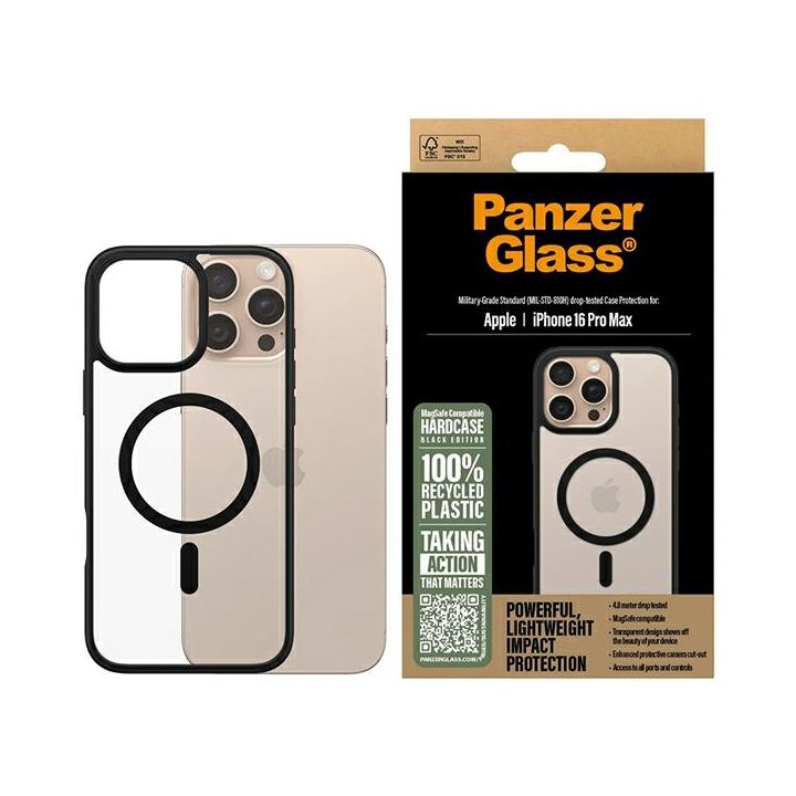 PanzerGlass HardCase iPhone 16 Pro Max6.9" czarny/black MagSafe 1304 na NearMe.pl