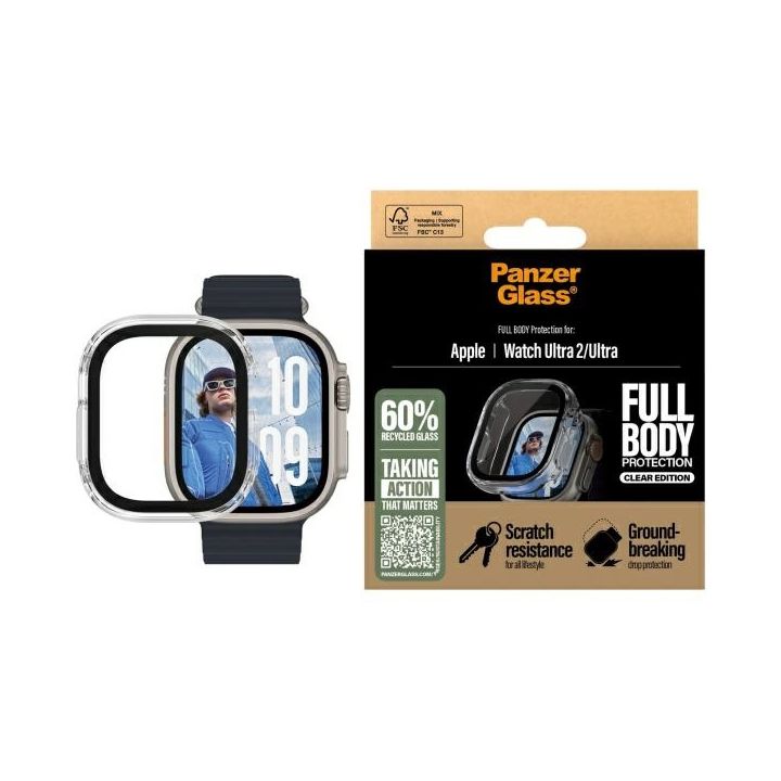 PanzerGlass Snappie Full Body Apple      Watch Ultra 2 przezroczysty/transparent 3721 na NearMe.pl