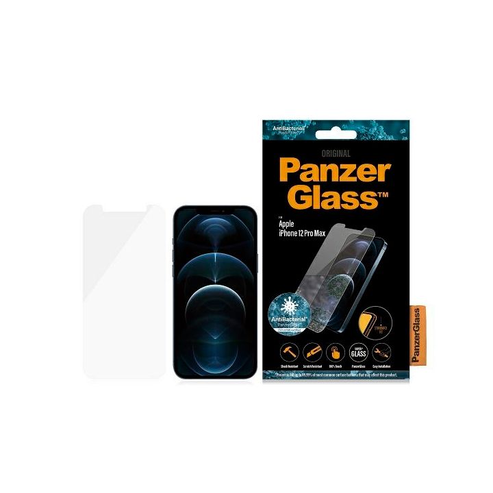 PanzerGlass Standard Super+ iPhone 12Pro Max Antibacterial na NearMe.pl