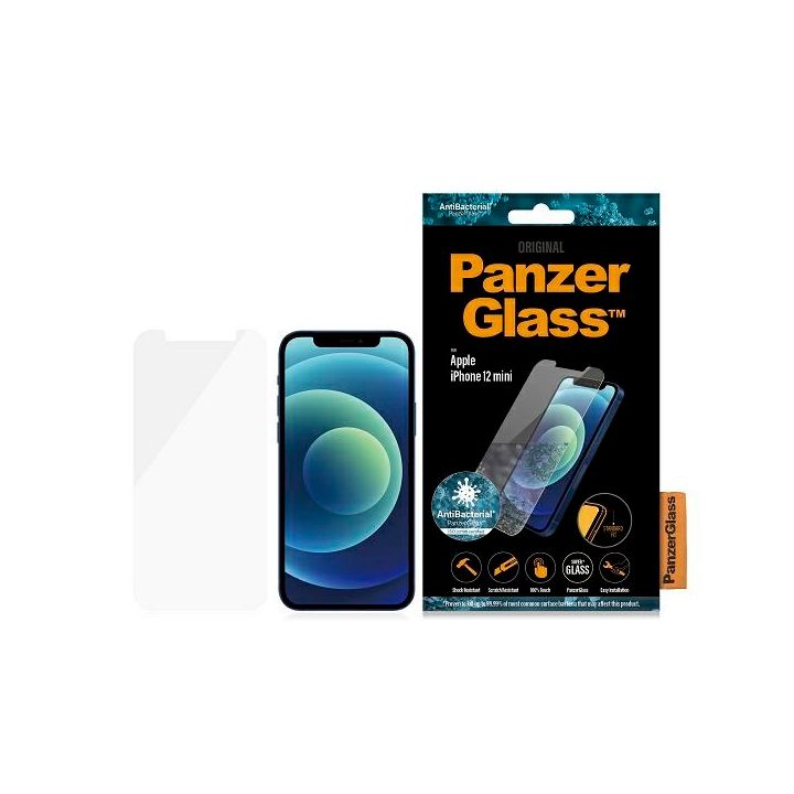 PanzerGlass Standard Super+ iPhone 12Mini Antibacterial na NearMe.pl