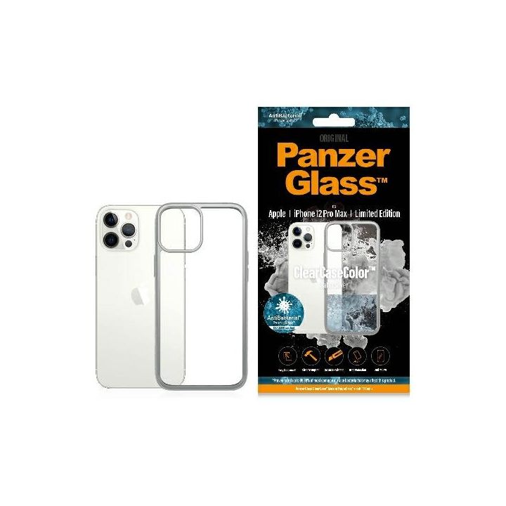 PanzerGlass ClearCase iPhone 12 Pro MaxSatin Silver AB na NearMe.pl