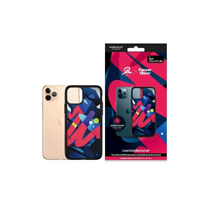 PanzerGlass ClearCase iPhone 11 Pro MaxMikael B Limited Artist Edition Antibacterial na NearMe.pl