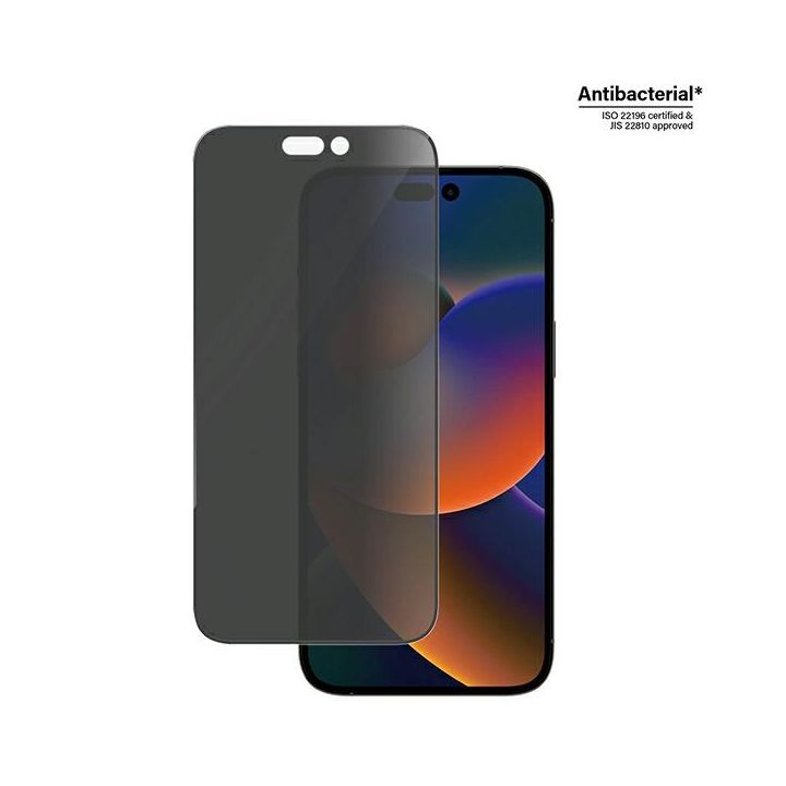 PanzerGlass Ultra-Wide Fit iPhone 14 ProMax 6,7" Privacy Screen Protection Antibacterial Easy Aligner Included P2786 na NearMe.pl