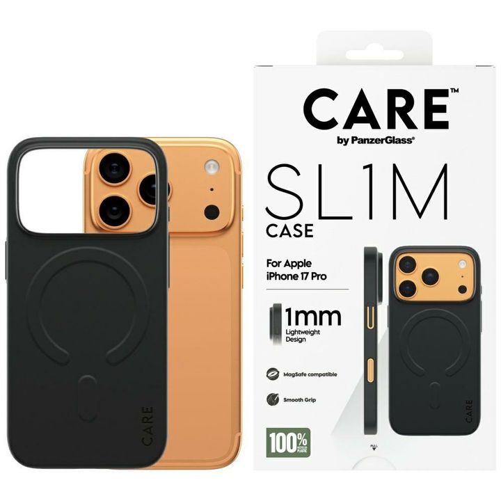 Etui CARE by PanzerGlass SL1M MagSafe do iPhone 17 Pro czarny na NearMe.pl