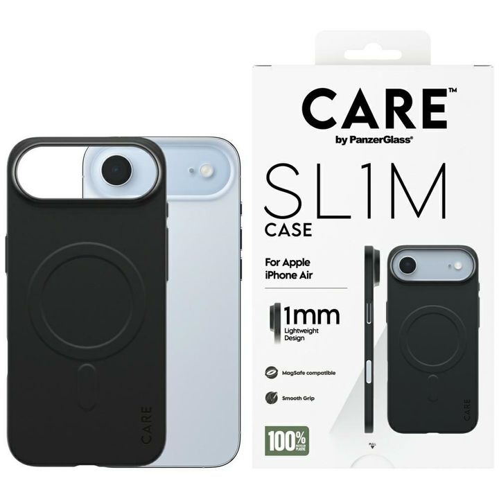 Etui CARE by PanzerGlass SL1M MagSafe do iPhone Air czarny na NearMe.pl