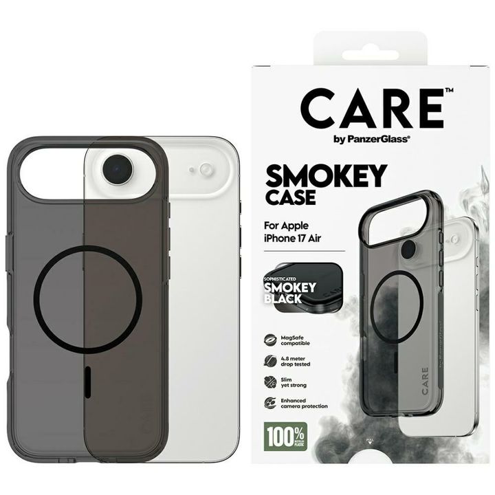 Etui CARE by PanzerGlass Flagship Urban  Explorer w. Black MagSafe do iPhone Air dymny na NearMe.pl