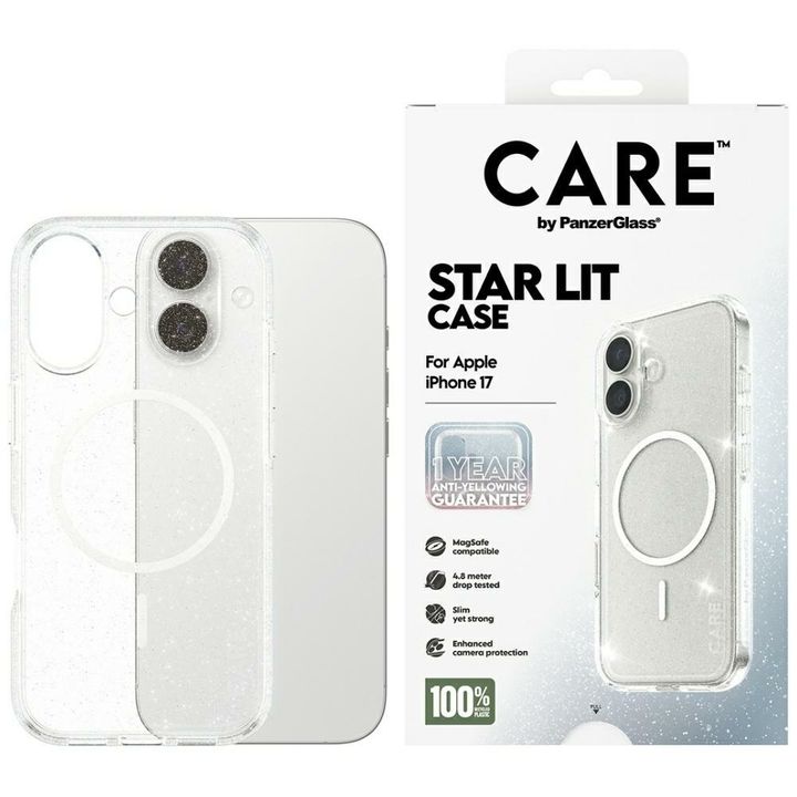 Etui CARE by PanzerGlass Flagship Urban  Explorer w. White MagSafe do iPhone 17 Star Lit na NearMe.pl