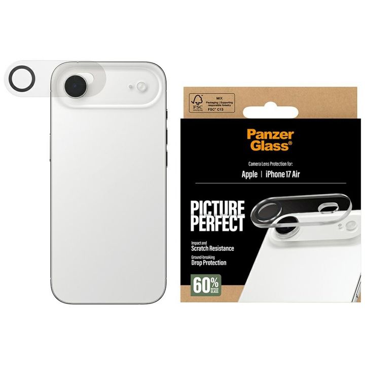 Szkło hartowane na obiektyw PanzerGlass  PicturePerfect do iPhone Air na NearMe.pl