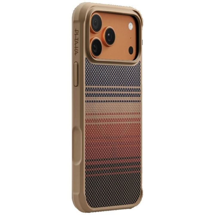 Etui PITAKA Aramid ProGuard MagSafe do   iPhone 17 Pro sunset na NearMe.pl