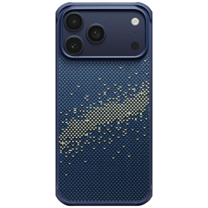 Etui PITAKA StarPeak Aramid ProGuard     MagSafe do iPhone 17 Pro milky way galaxy na NearMe.pl