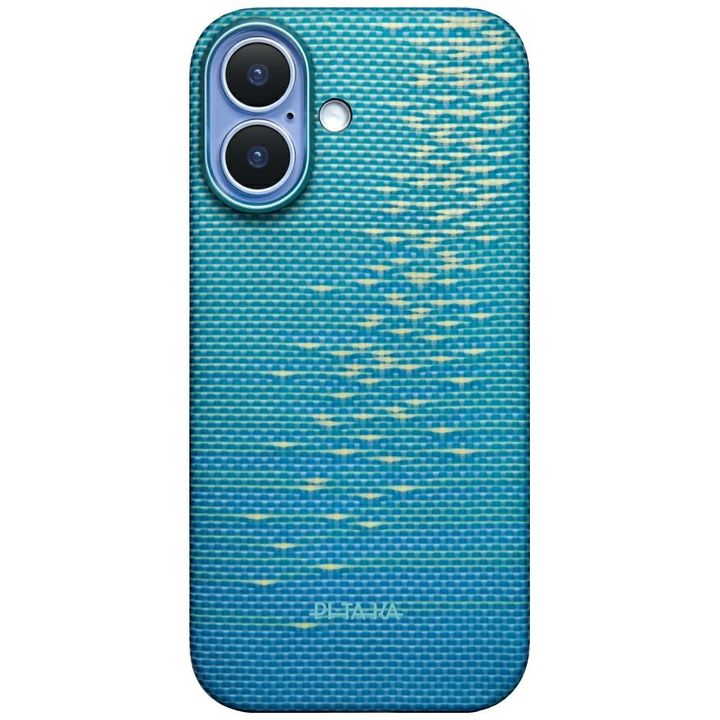 Etui PITAKA Ultra-Slim MagSafe do iPhone 17 lucid blue na NearMe.pl