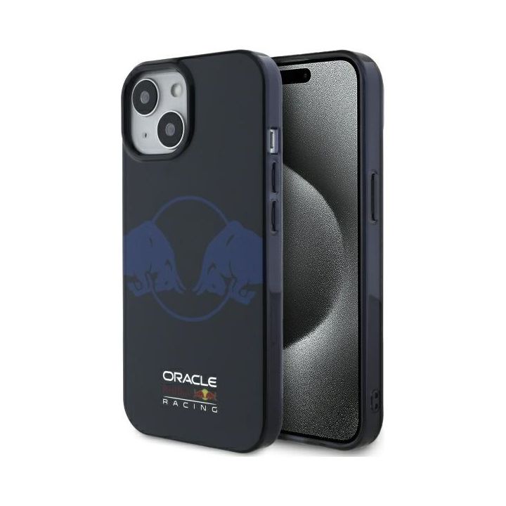 Red Bull RBHMP15S24HIDBV iPhone 15 6.1"  hardcase granatowy/navy IML Two Bulls MagSafe na NearMe.pl