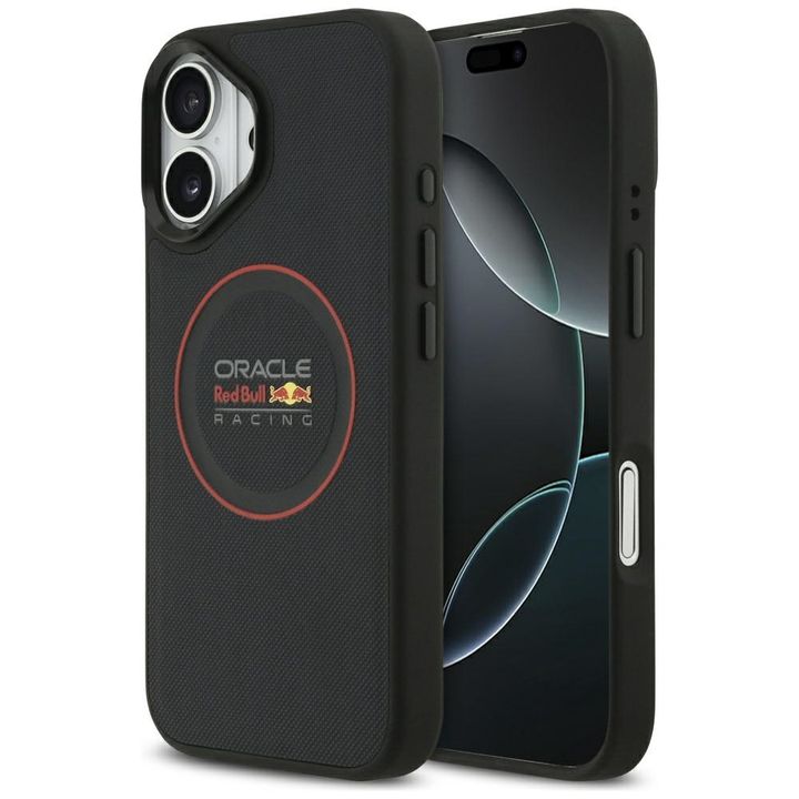 Etui Red Bull Meshed Red Ring & Metal    Buttons MagSafe do iPhone 17 granatowy na NearMe.pl