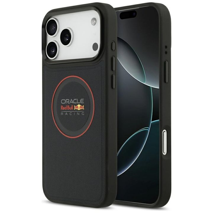 Etui Red Bull Meshed Red Ring & Metal    Buttons MagSafe do iPhone 17 Pro Max granatowy na NearMe.pl