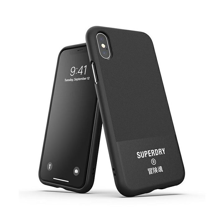 SuperDry Moulded Canvas iPhone X/Xs Caseczarny/black 41544 na NearMe.pl